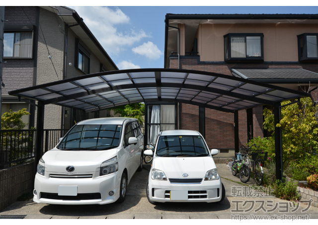 滋賀県甲賀市ののカーポート レイナツインポートグラン　積雪〜20cm対応 施工例