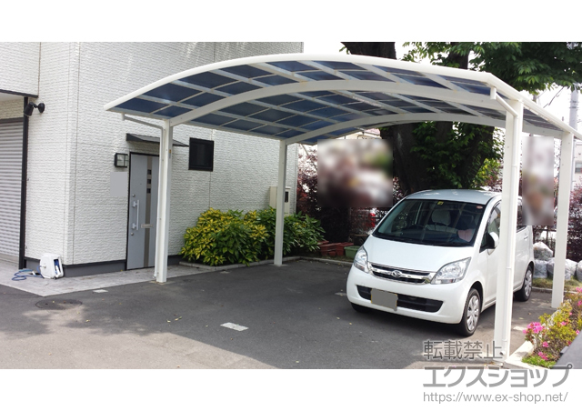 東京都杉並区ののカーポート レイナツインポートグラン　積雪〜20cm対応 施工例