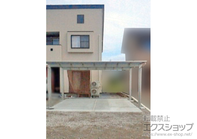 長野県長野市ののカーポート エフルージュ ツイン 積雪〜20cm対応 施工例