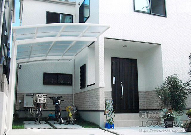 大阪府四條畷市ののカーポート レイナポートグラン　積雪〜20cm対応 施工例