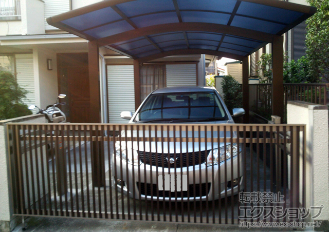 東京都日野市ののカーポート レイナワンポートグラン　積雪〜20cm対応 施工例