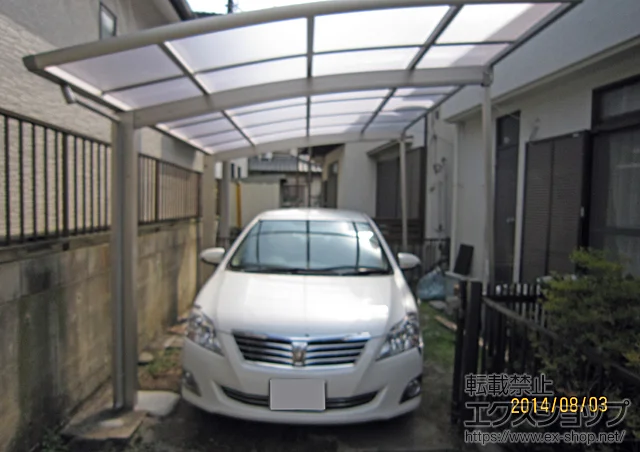 ��ʌ������s��YKKAP�̃J�[�|�[�g ���C�i�|�[�g�O�����@�ϐ�`20cm�Ή��{���E���T�|�[�g(2�{����) �{�H��