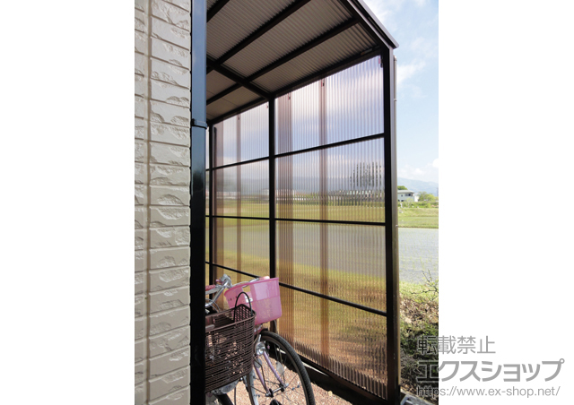 静岡県御殿場市ののストックヤード ストックヤードII オープンタイプ 積雪〜50cm対応 施工例