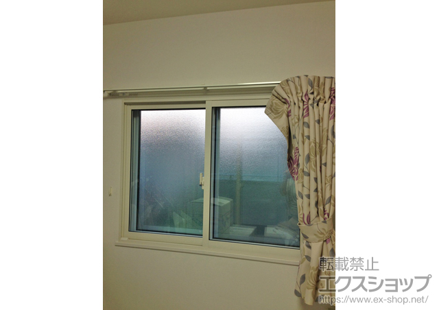 埼玉県越谷市のの二重窓（内窓） インプラス(ダストバリア)引き違い窓2枚建て 施工例