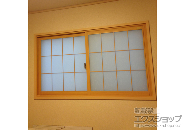 埼玉県越谷市のの二重窓（内窓） インプラス(ダストバリア)引き違い窓2枚建て 施工例