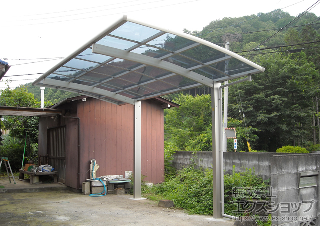 東京都青梅市ののカーポート プレシオスポート 積雪〜20cm対応 施工例