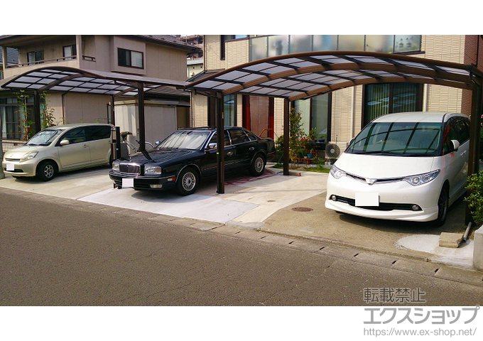 宮城県仙台市ののカーポート レイナツインポートグラン 積雪〜20cm対応 施工例