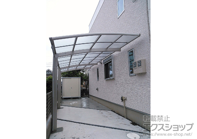 神奈川県横浜市ののカーポート レイナポートグラン 延長　積雪〜20cm対応 施工例