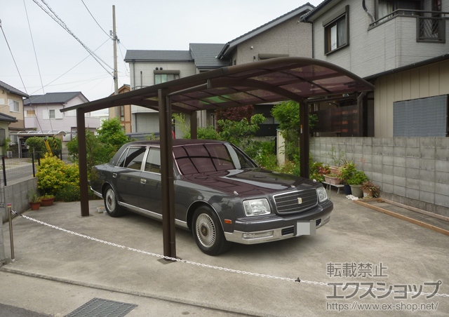 徳島県徳島市ののカーポート レイナワンポートグラン　積雪〜20cm対応 施工例