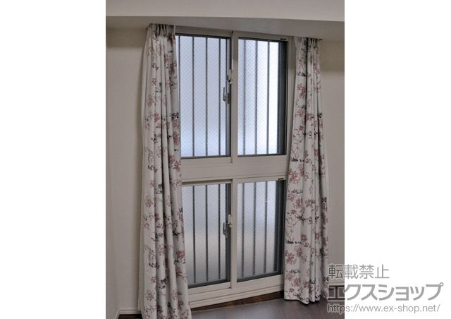 千葉県船橋市のの二重窓（内窓） インプラス(ダストバリア)引き違い窓2枚建て 施工例