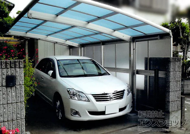 ��ʌ��k�����S�ɓޒ���YKKAP�̃J�[�|�[�g ���C�i�|�[�g�O�����@�ϐ�`20cm�Ή�+���C�i�|�[�g�p�T�C�h�p�l�� �{�H��