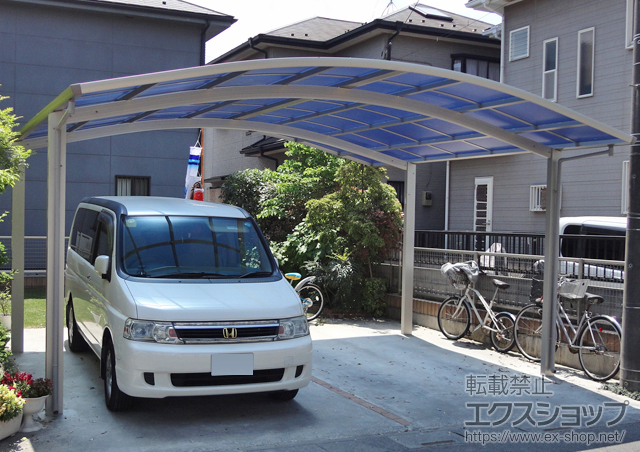 埼玉県行田市ののカーポート レイナツインポートグラン　積雪〜20cm対応 施工例