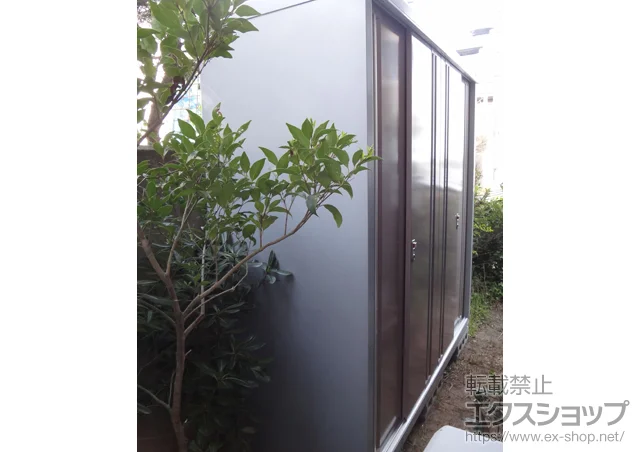 新潟県新潟市のイナバの物置・収納・屋外倉庫 シンプリー 一般型(MJN-197E AR) 施工例