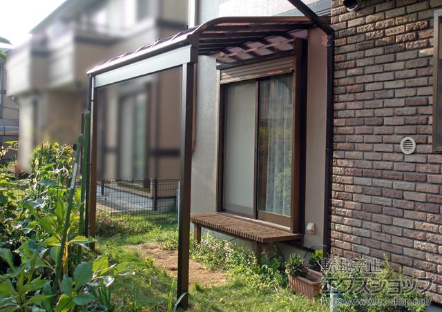 千葉県印西市ののカーポート ヴェクターテラス R型 3000 テラスタイプ 単体 積雪〜100cm対応 施工例