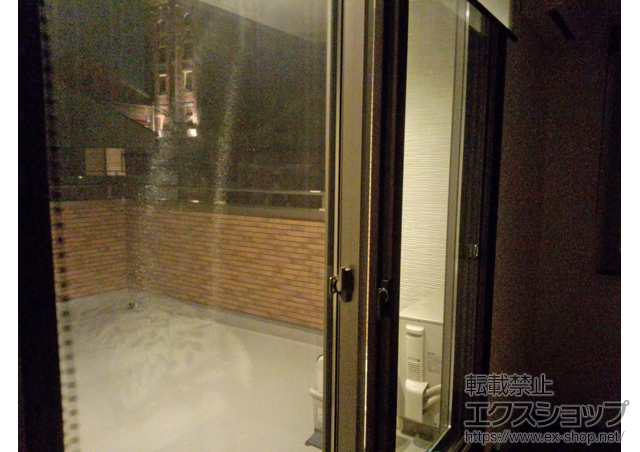 福岡県北九州市のの二重窓（内窓） プラマードU引違い窓2枚建て 施工例