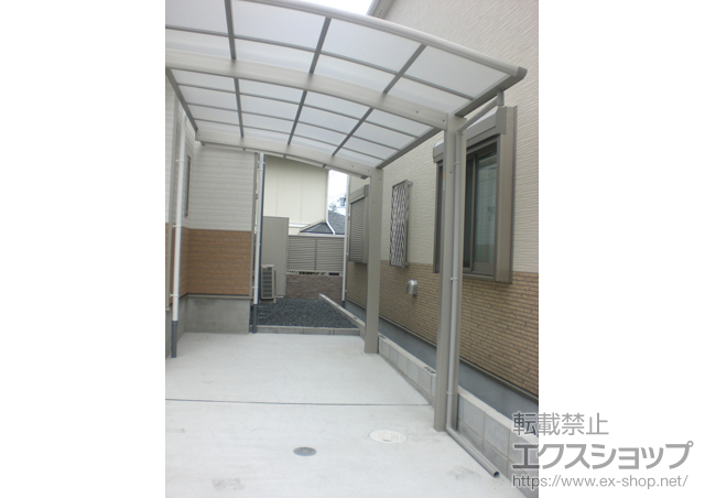 大阪府寝屋川市ののカーポート プレシオスポート 積雪〜20cm対応 施工例