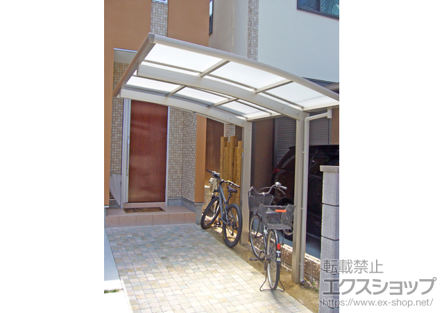 大阪府大阪市ののサイクルポート・駐輪場 プレシオスポート ミニ 積雪〜20cm対応 施工例