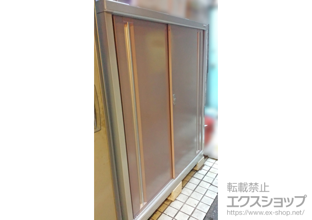 東京都中央区のの物置・屋外倉庫 シンプリー 一般型(MJN-155D　AR ) 施工例