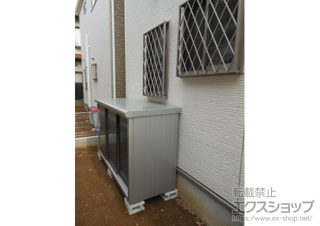 東京都小金井市のの物置・屋外倉庫 エスモ 一般型(ESD-1506AGL) 施工例
