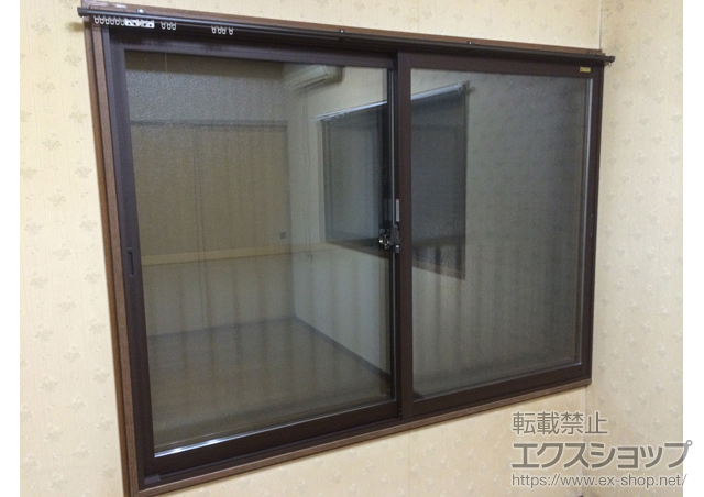 兵庫県尼崎市のの二重窓（内窓） インプラス(ダストバリア)引き違い窓2枚建て 施工例