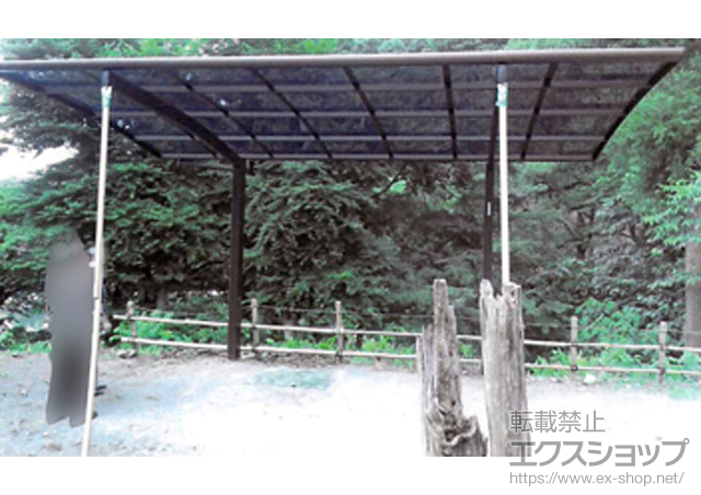 埼玉県本庄市ののカーポート プレシオスポート 積雪〜20cm対応 施工例