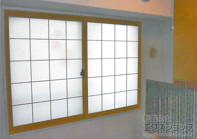 神奈川県川崎市のの二重窓（内窓） インプラス(ダストバリア)引違い窓2枚建 施工例