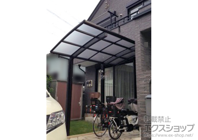 東京都小平市ののサイクルポート・駐輪場 レイナポートグランミニ 積雪〜20cm対応 施工例