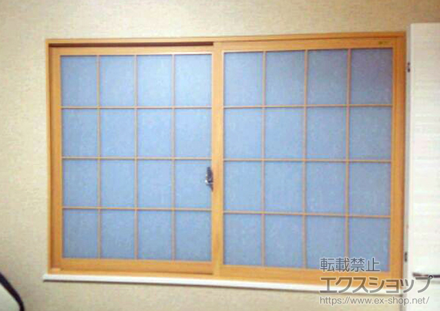 京都府京都市のの二重窓（内窓） インプラス(ダストバリア)引き違い窓2枚建て 施工例