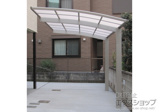 東京都練馬区ののカーポート プレシオスポート 積雪〜20cm対応 施工例