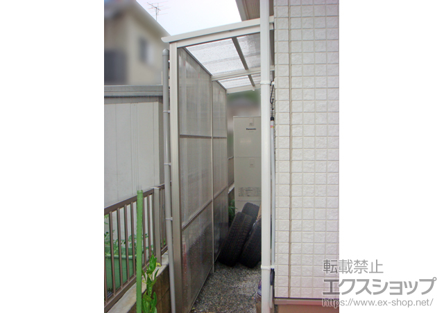 埼玉県上尾市ののストックヤード ストックヤードII オープンタイプ 積雪〜20cm対応 施工例