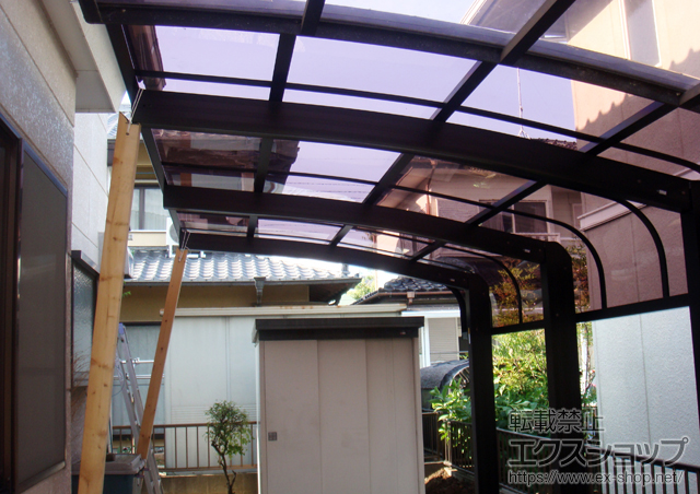 群馬県太田市ののカーポート レイナキャップポートグラン50　積雪〜50cm対応 施工例