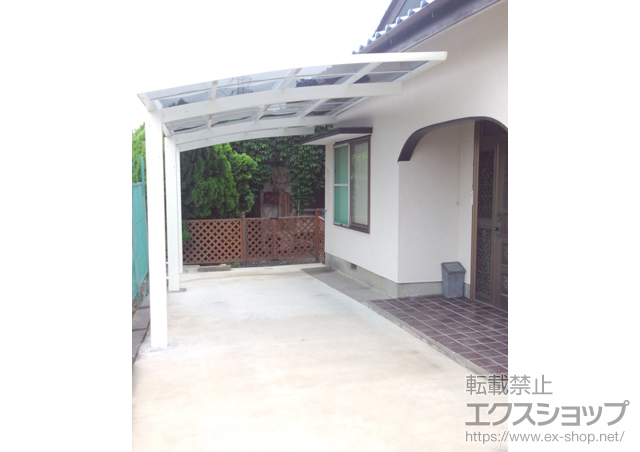 栃木県足利市ののカーポート レイナポートグラン 延長　積雪〜20cm対応 施工例