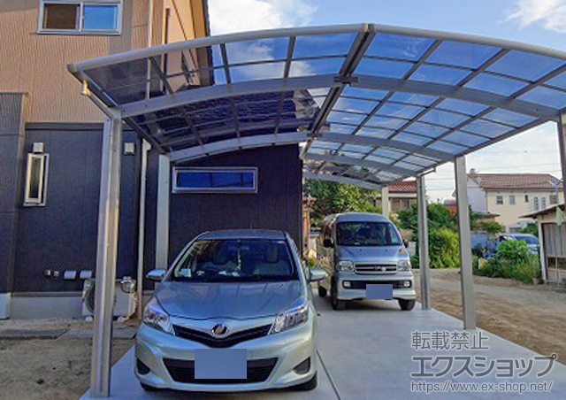愛知県豊橋市ののカーポート レイナポートグラン　積雪〜20cm対応 施工例