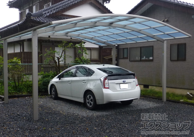 茨城県小美玉市ののカーポート レイナツインポートグラン　積雪〜20cm対応 施工例