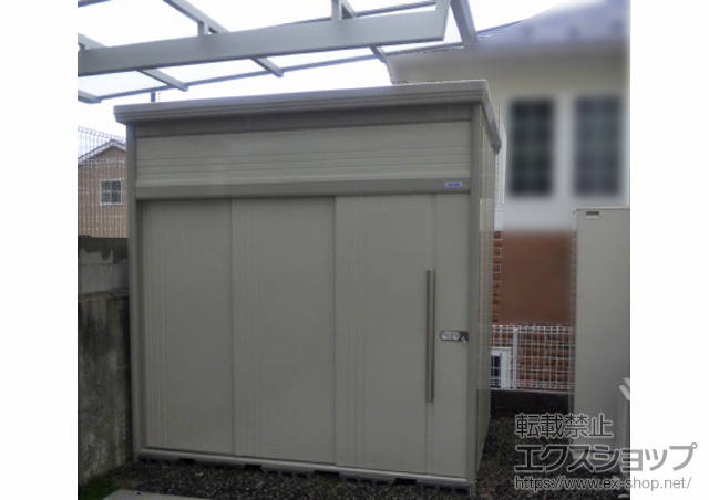 広島県呉市のの物置・屋外倉庫 Mr.トールマンダンディ 一般型 結露減少型(JN-Z2519 W ) 施工例