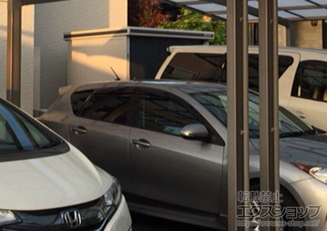 栃木県小山市のの物置・屋外倉庫 エルモ 一般型(LMD-2215 SM) 施工例