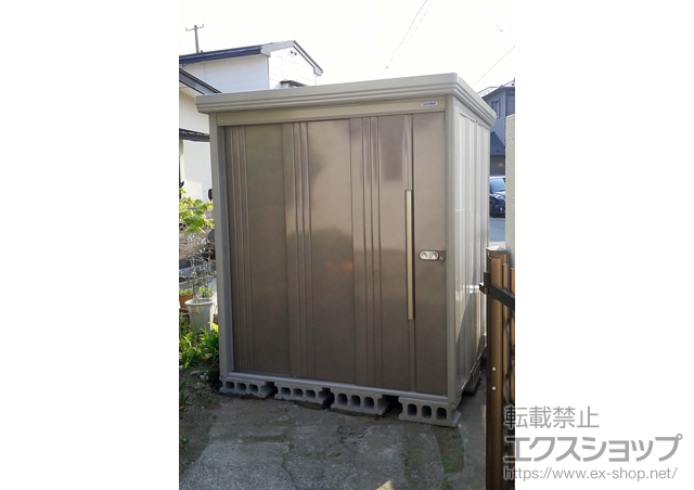 秋田県秋田市のの物置・屋外倉庫 Mr.ストックマンダンディ 一般型(ND-1815) 施工例