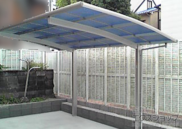 京都府宇治市ののカーポート プレシオスポート 積雪〜20cm対応 施工例