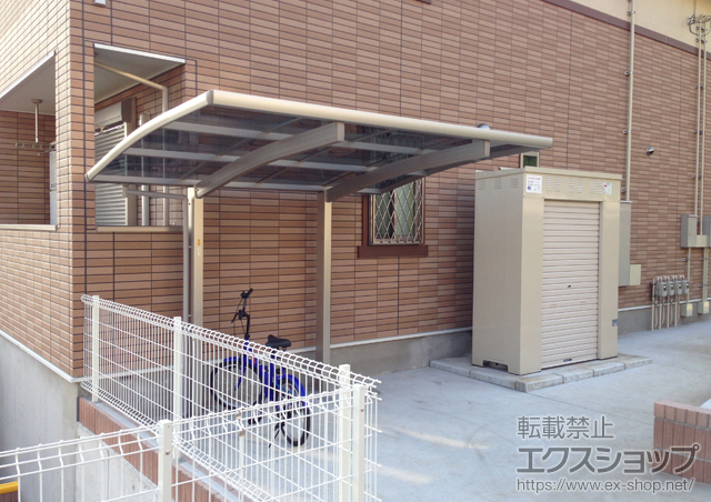 東京都町田市ののカーポート プレシオスポート ミニ 積雪〜20cm対応 施工例