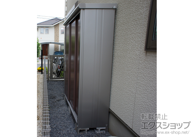 千葉県市原市のの物置・屋外倉庫 エスモ 一般型(ESD-1605AGL) 施工例