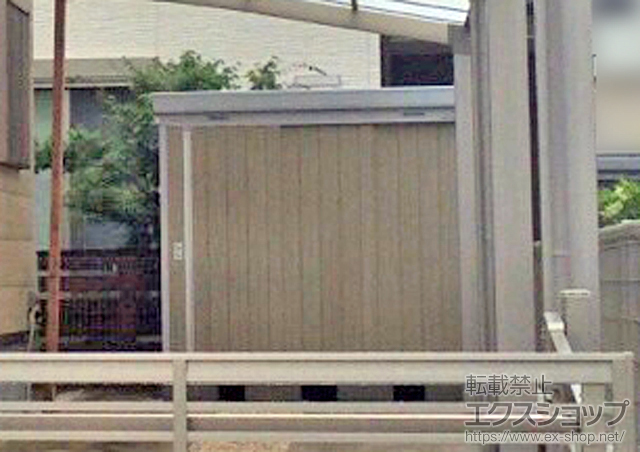 福岡県古賀市のの物置・屋外倉庫 ネクスタ 一般型(NXN-21S MB ) 施工例