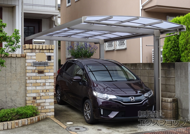 神奈川県横浜市ののカーポート キューブポート レギュラー 積雪〜20?対応 施工例