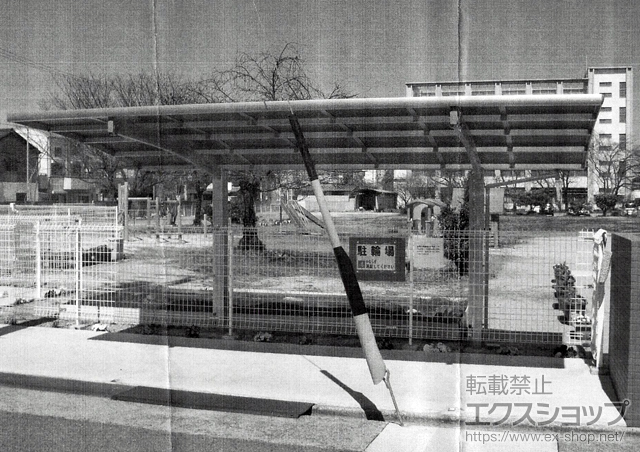 愛知県名古屋市ののカーポート プレシオスポート 積雪〜20cm対応＋着脱式補助柱 2本入り 施工例