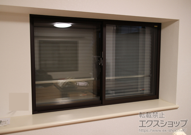 埼玉県蓮田市のの二重窓（内窓） インプラス(ダストバリア)引違い窓2枚建 施工例