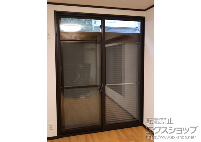 埼玉県蓮田市のの二重窓（内窓） インプラス(ダストバリア)引違い窓2枚建 施工例