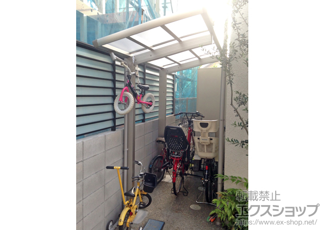 東京都世田谷区ののカーポート レイナポートグランミニ 積雪〜20cm対応 施工例