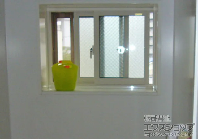 愛知県名古屋市のの内窓（二重窓・二重サッシ） インプラス(ダストバリア)引き違い窓(浴室仕様) ユニットバス納まり(Aタイプ)2枚建て 施工例