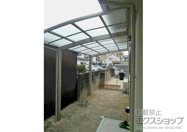 山口県岩国市ののカーポート レイナポートグラン　積雪〜20cm対応 施工例