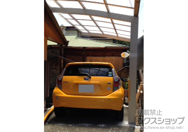 神奈川県足柄下郡真鶴町ののカーポート プレシオスポート 積雪〜20cm対応 施工例