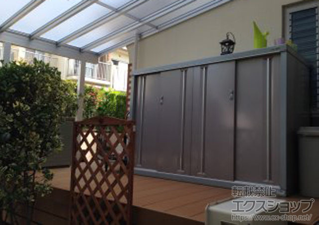 愛知県名古屋市ののウッドデッキ リウッドデッキ 200+床下囲い 施工例